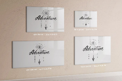 Magnetic dry erase board Adventure