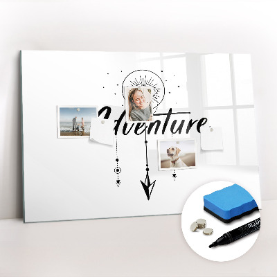 Magnetic dry erase board Adventure