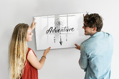 Magnetic dry erase board Adventure