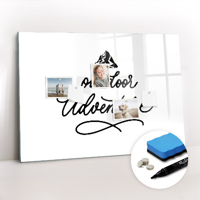 Magnetic dry erase board Adventure Outdoor Adventure