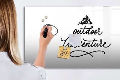 Magnetic dry erase board Adventure Outdoor Adventure