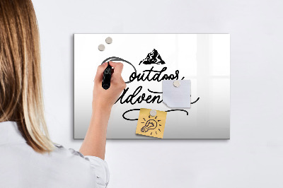 Magnetic dry erase board Adventure Outdoor Adventure