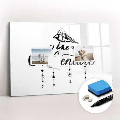 Dry erase magnetic board Adventure