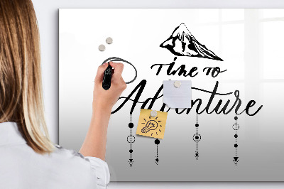 Dry erase magnetic board Adventure