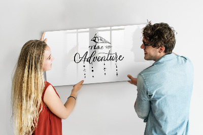 Dry erase magnetic board Adventure
