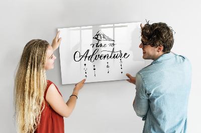 Dry erase magnetic board Adventure