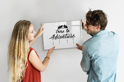 Magnetic dry erase board Adventure Time
