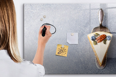 Dry erase magnetic board A piece of cake