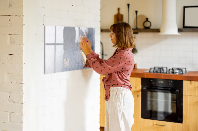 Dry erase magnetic board A piece of cake