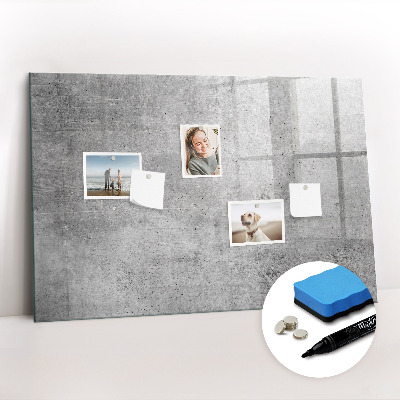 Magnetic drawing board Raw wall