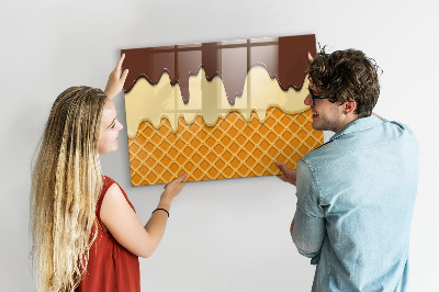 Dry erase magnetic board Ice cream