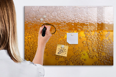 Magnetic dry erase board Beer