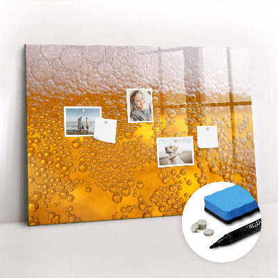 Magnetic dry erase board Beer