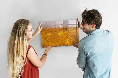 Magnetic dry erase board Beer