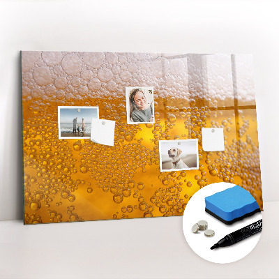 Magnetic dry erase board Beer