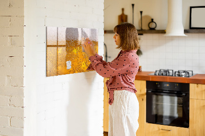 Magnetic dry erase board Beer