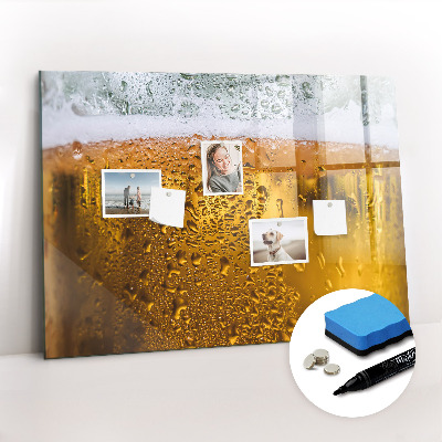 Magnetic dry erase board Beer mug