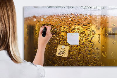Magnetic dry erase board Beer mug