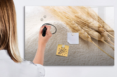Dry erase magnetic board Flour