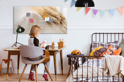 Dry erase magnetic board Flour