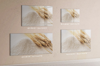 Dry erase magnetic board Flour