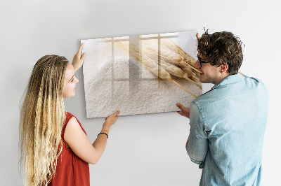 Dry erase magnetic board Flour