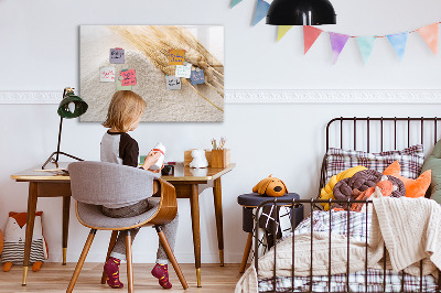 Dry erase magnetic board Flour