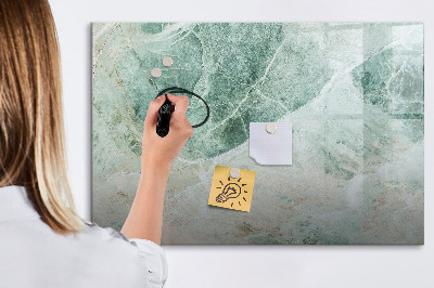Dry erase magnetic board Marble Surface