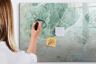 Dry erase magnetic board Marble Surface