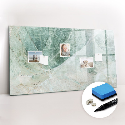 Dry erase magnetic board Marble Surface