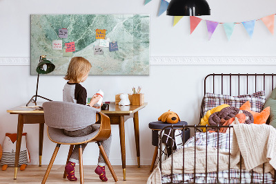 Dry erase magnetic board Marble Surface