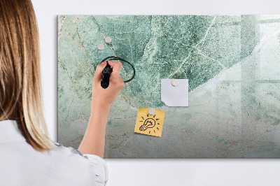 Magnetic board for drawing Marble Surface