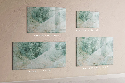 Dry erase magnetic board Marble Surface