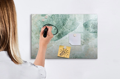 Dry erase magnetic board Marble Surface