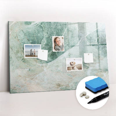 Magnetic board for drawing Marble Surface