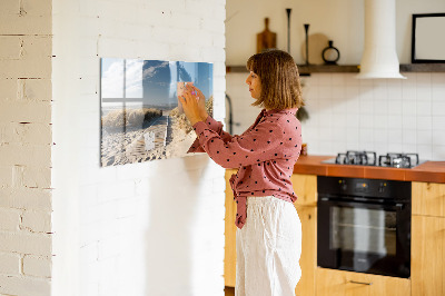 Dry erase magnetic board Beach View