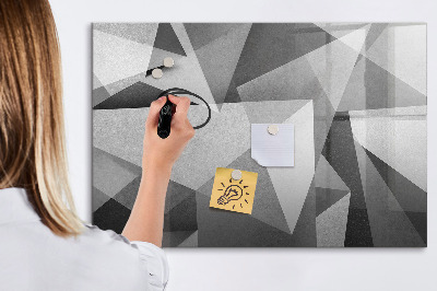 Dry erase magnetic board 3D Abstraction
