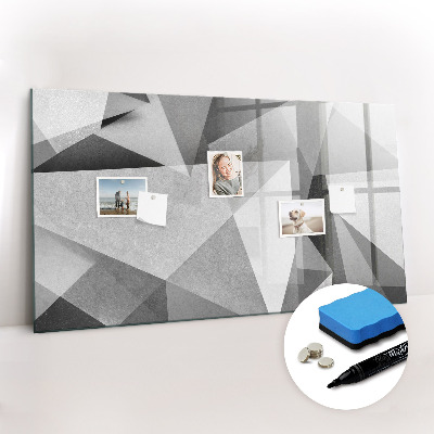 Dry erase magnetic board 3D Abstraction