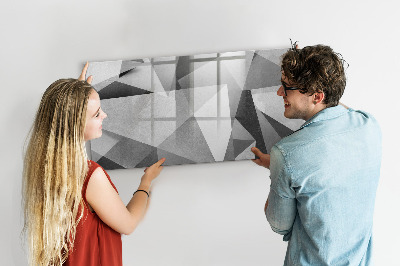 Dry erase magnetic board 3D Abstraction