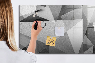 Dry erase magnetic board 3D Abstraction