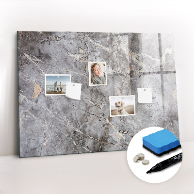 Magnetic dry erase board Brick wall