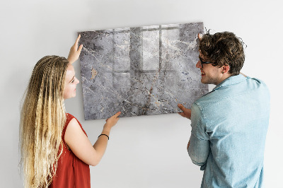 Magnetic dry erase board Brick wall