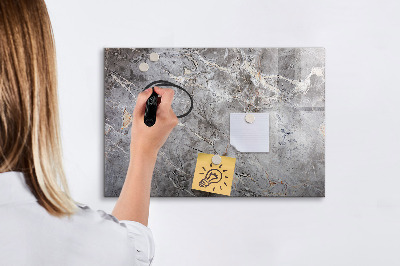 Magnetic dry erase board Brick wall