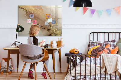 Magnetic board for writing Meal planner