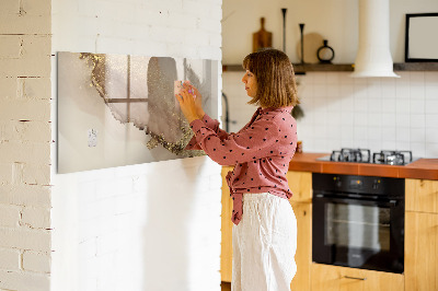 Magnetic board for writing Meal planner