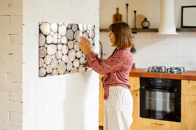 Dry erase magnetic board Cut Tree Stumps