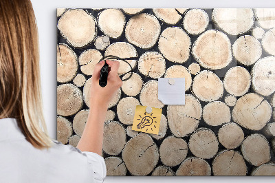 Dry erase magnetic board Cut Tree Stumps