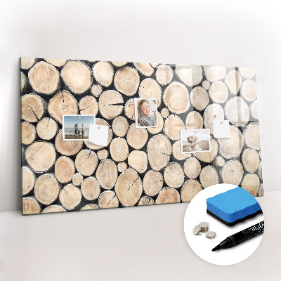 Dry erase magnetic board Cut Tree Stumps