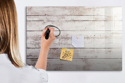 Magnetic dry erase board Wood Board Pattern