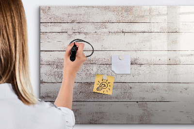 Magnetic dry erase board Wood Board Pattern